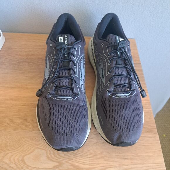 Brooks Adrenaline GTS 21 Running Shoes Mens 15 Lightweight Breathable Gray - Picture 5 of 13